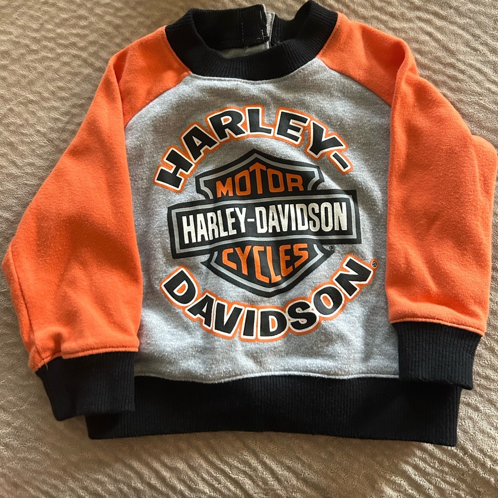 Harley Davidson Sweatsuit- Toddler 12 mos